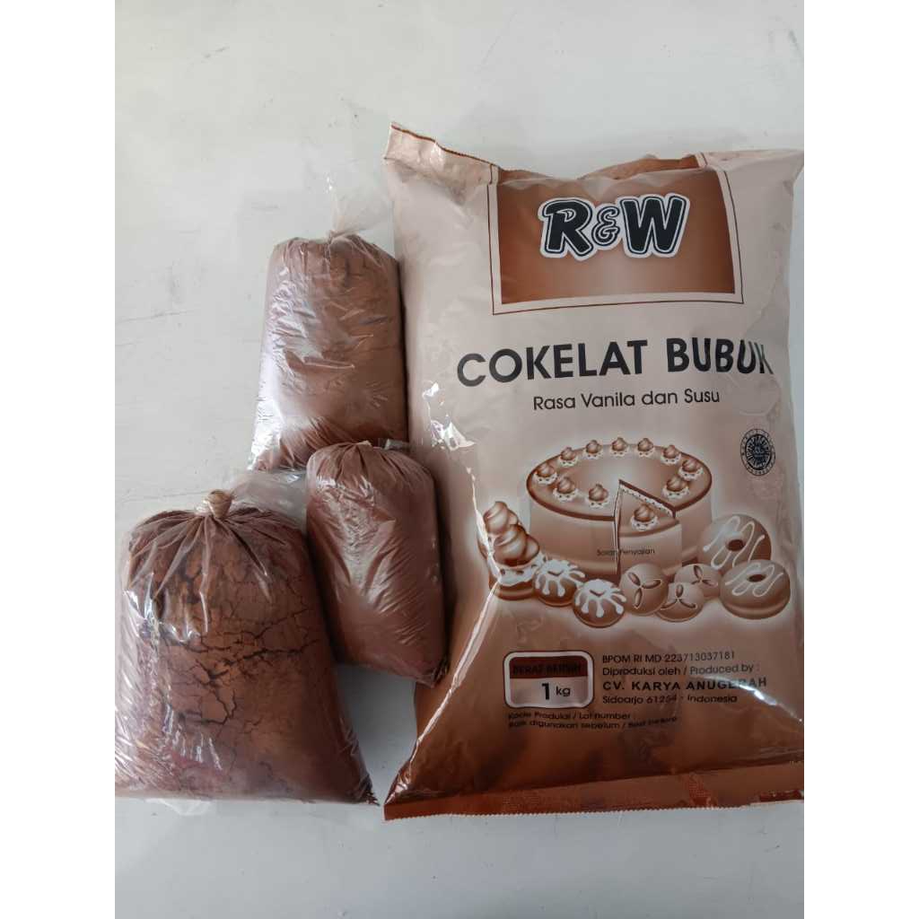 Jual R&W Cocoa Powder Repack (100gr/250gr/500gr) / Cokelat Bubuk R&W ...