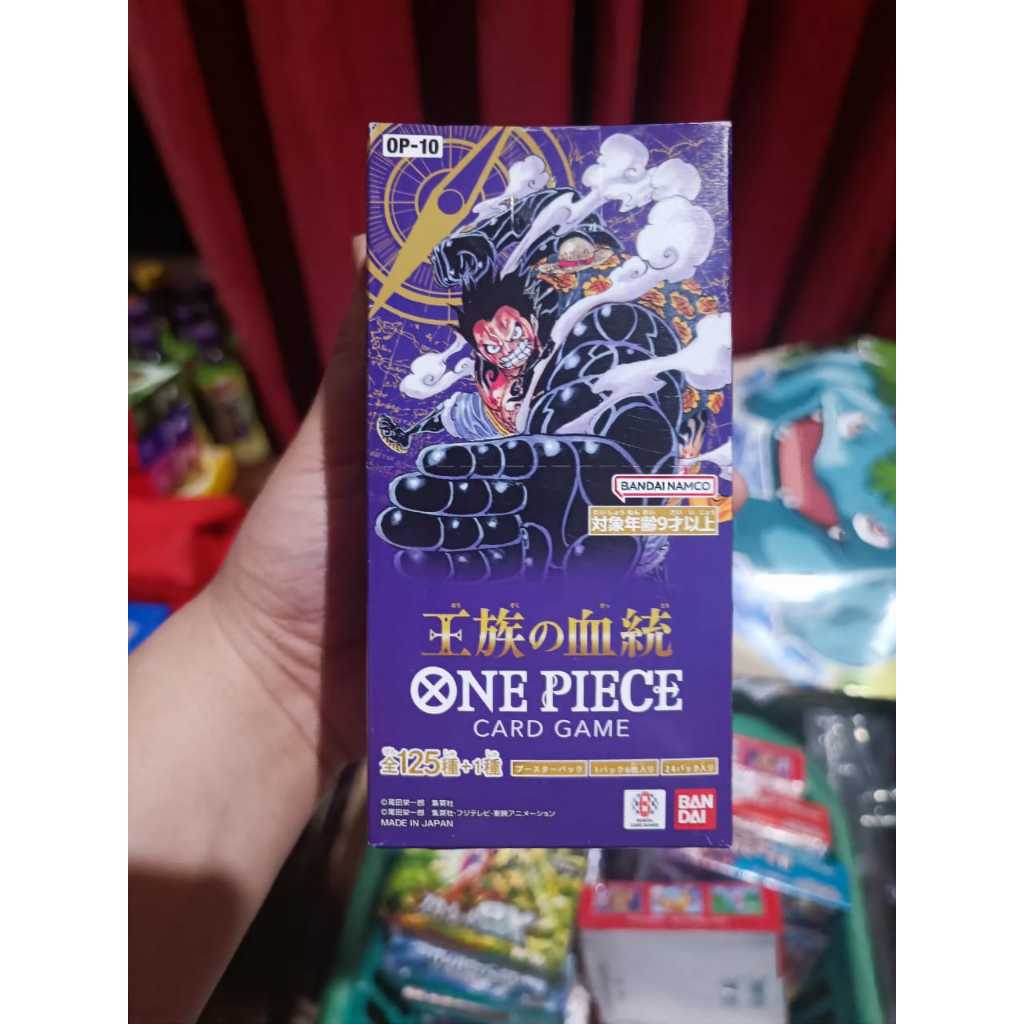 Bandai ONE PIECE Card Game OP-10 'Royal Blood' Booster Box - Japanese  Version