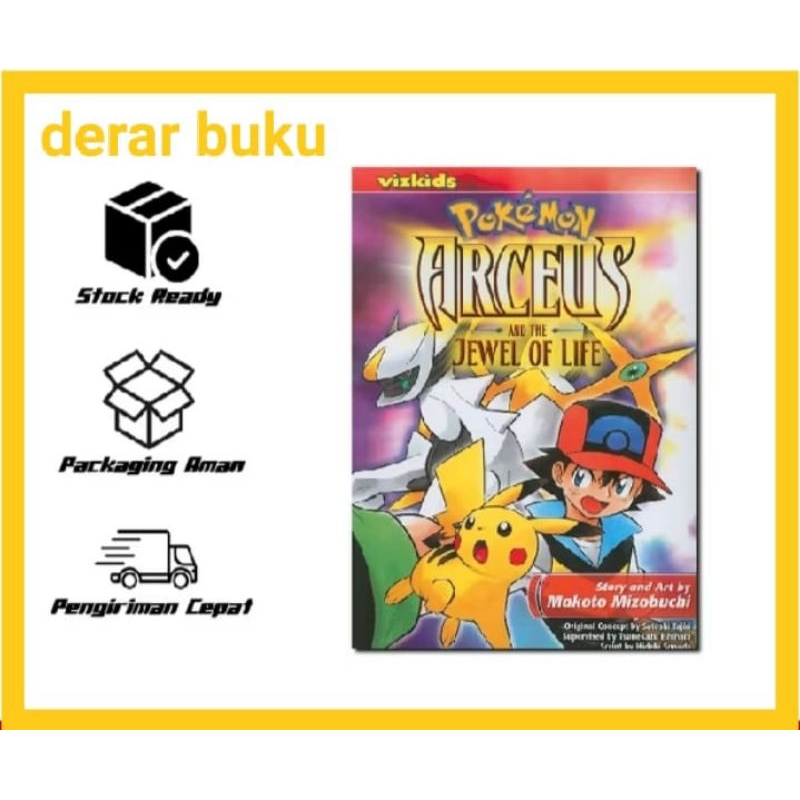 Jual manga pokemon: Arceus and the Jewel of life by Momota mizobuci ...
