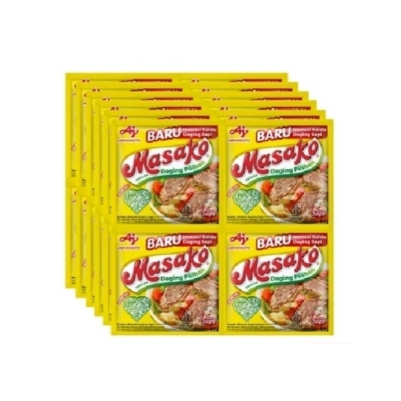 Jual Masako Penyedap Rasa Renceng (12sachet @8,5g) Rasa Ayam dan Rasa ...