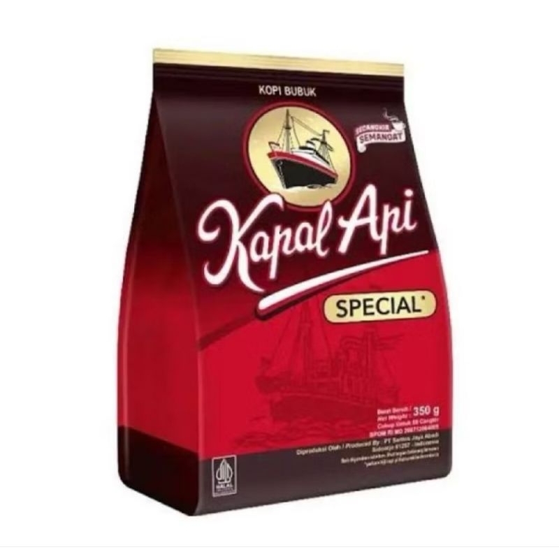 Jual KAPAL API SPECIAL 350GR (ISI 1 POUCH) | Shopee Indonesia