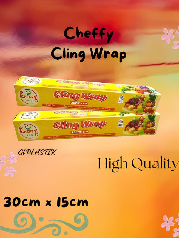 Jual Cheffy Cling Wrap 30cm x 15cm | Shopee Indonesia