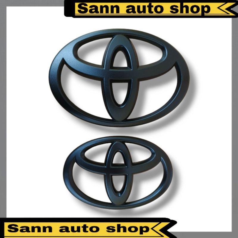Jual Emblem Logo Toyota innova Reborn 2016-2022 Hitam Doff Original ...