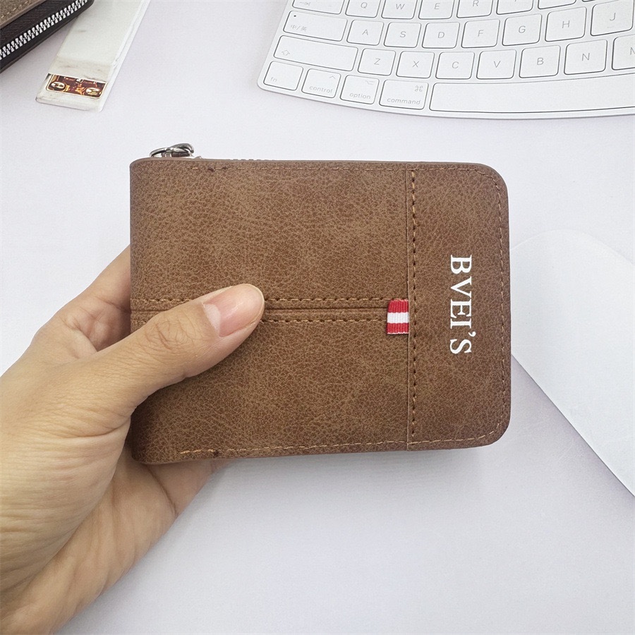 Jual Bveis Bifold Money Wallet Zipper L003 Dompet Uang Resleting Muat ...
