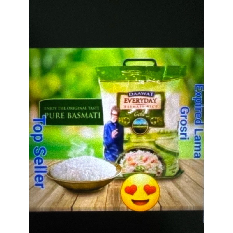 Jual DAAWAT BASMATI RICE EVERYDAY PACKING ORI 5KG | Shopee Indonesia