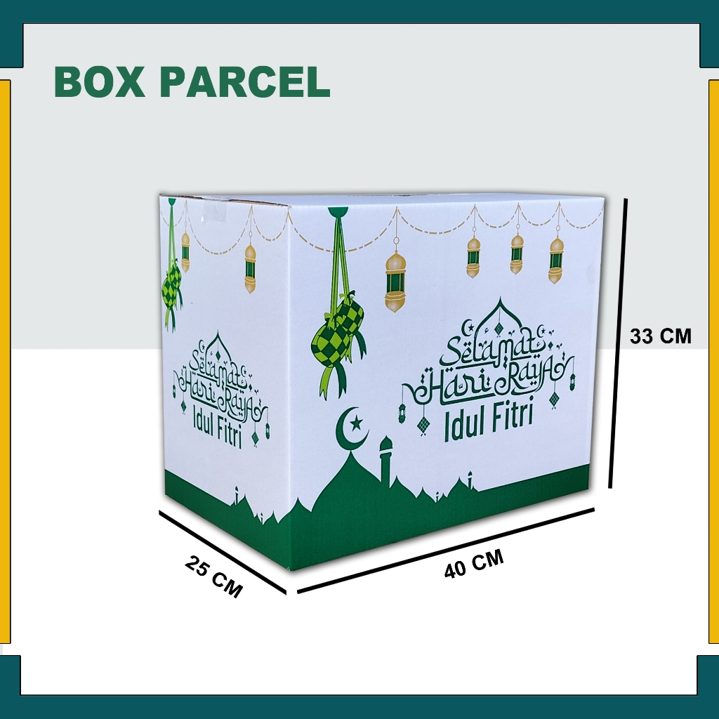 Jual Box Parcel 40x25x33 Cm Eidul Fitri / Kotak Parcel Hari Raya Idul ...