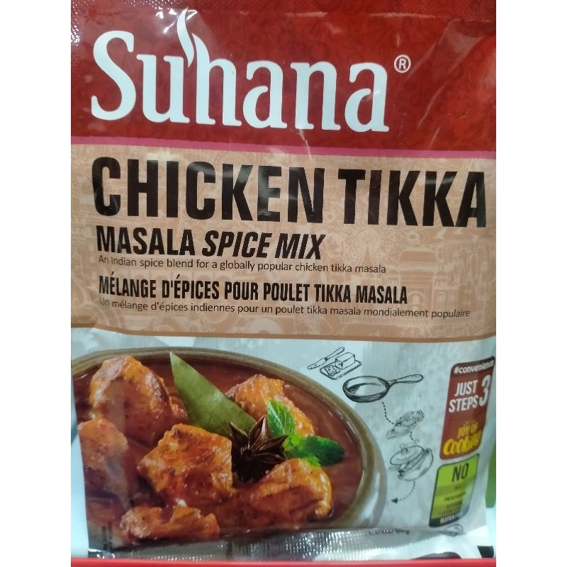 Jual Suhana Chicken Tikka Masala Spice Mix 80gr | Shopee Indonesia