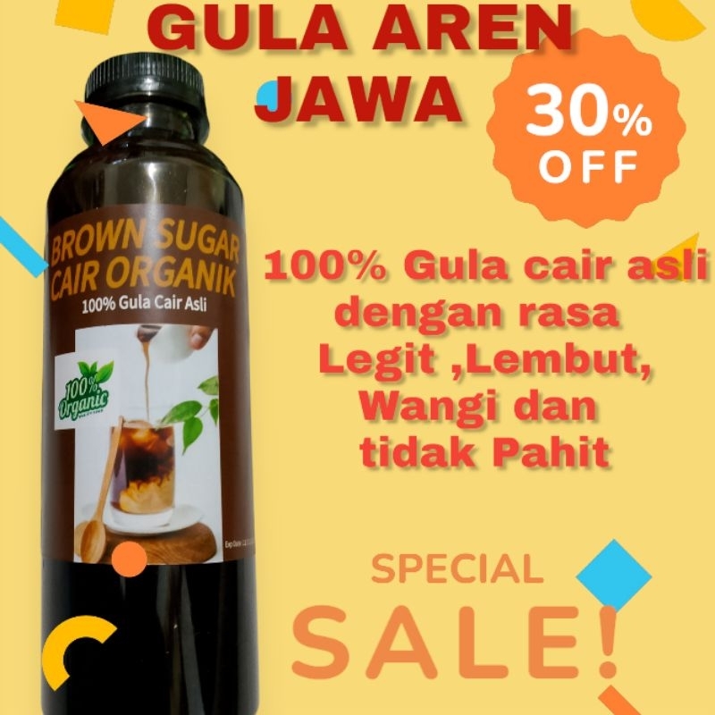 GULA AREN CAIR PREMIUM AMAN BUAT DIABETES
