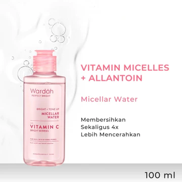 Wardah Micellar Water Series Lightening Acnederm Perfect Bright Nature Daily