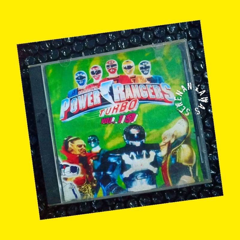 Jual VCD Power Rangers Turbo Vol. 19 / Bootleg Non Ori/ Teks Indonesia ...