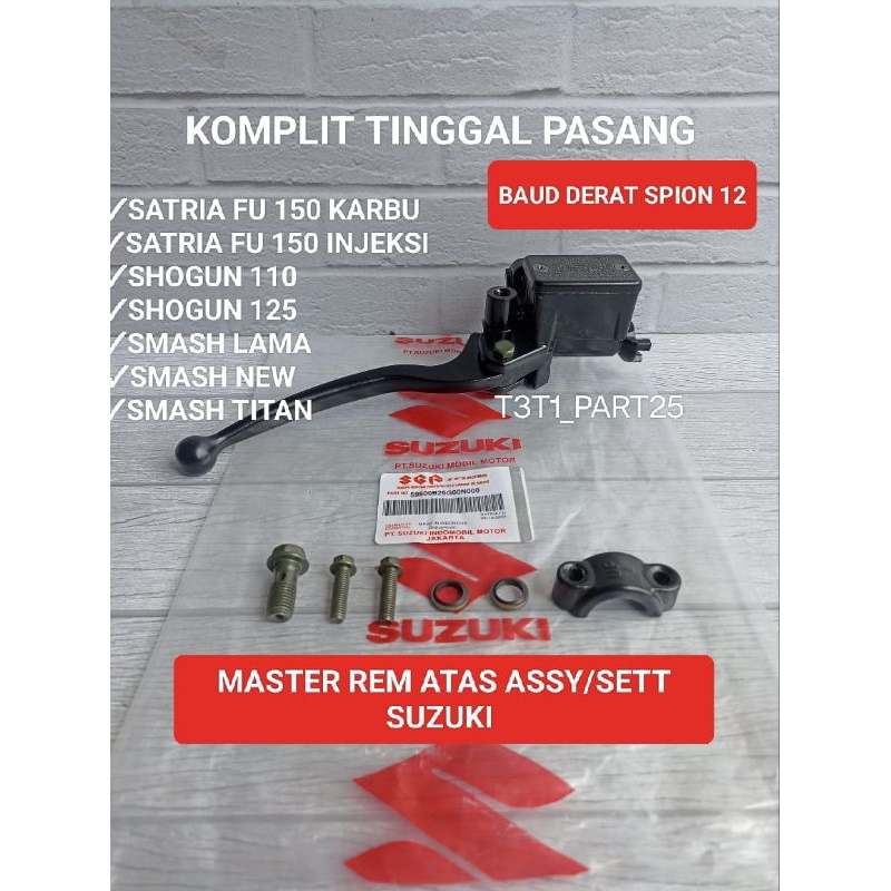 Jual Master rem set + hendel rem Suzuki Satria Fu 150 PNP Shogun/smash ...