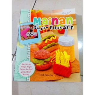 ( OBRAL BUKU MURAH ORIGINAL ) BUKU KERAJINAN TANGAN / MAINAN RAJUT EDUKATIF / KREASI / HOBI /