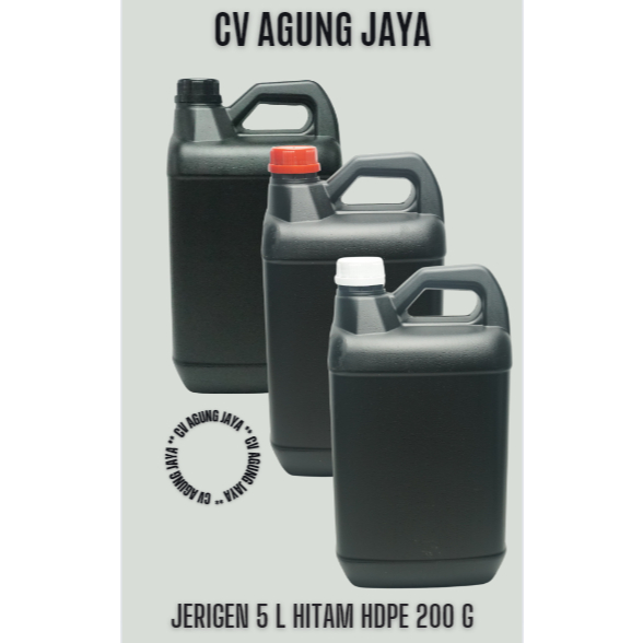 Jual Jerigen 5 L Hitam Hdpe / Jerigen Hdpe / Jerigen / Jerigen ...