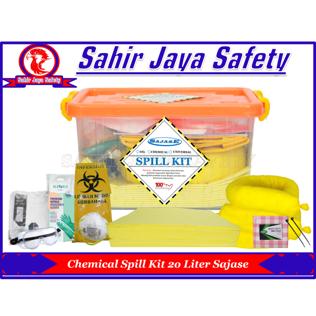 Jual Chemical Spill Response Kit 20 Liter Chemical Spill Kit 20 Liter ...
