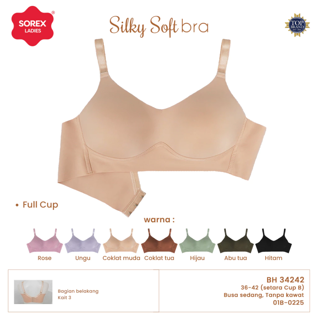 Sorex Bra Black