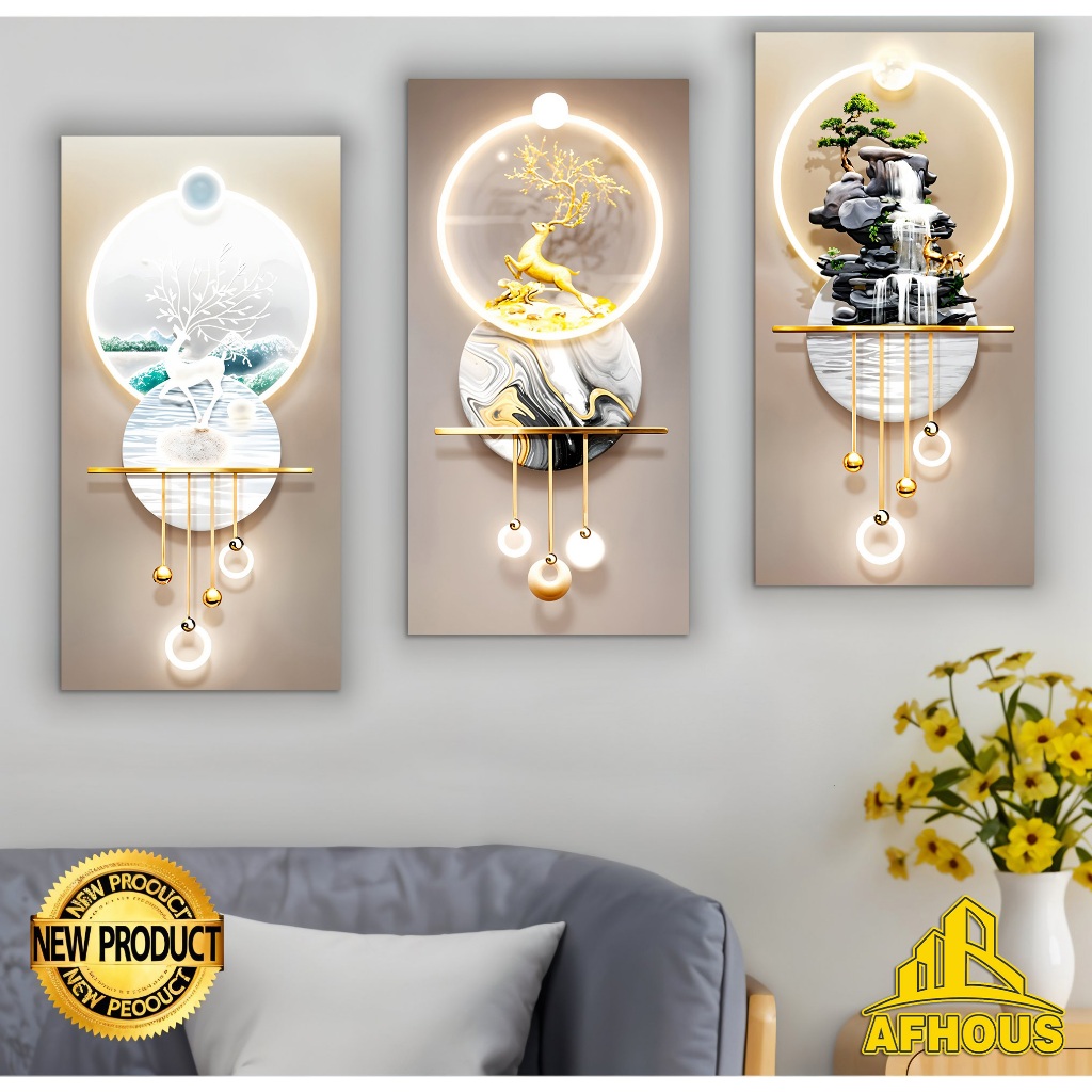 TERMURAH HIASAN DINDING RUANG TAMU ( 15X30 ) DEKORASI AESTHETIC MODERN POSTER KAYU AESTHETIC