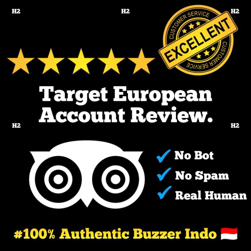 Jual Review Tripadvisor Target European Accounts. | Shopee Indonesia