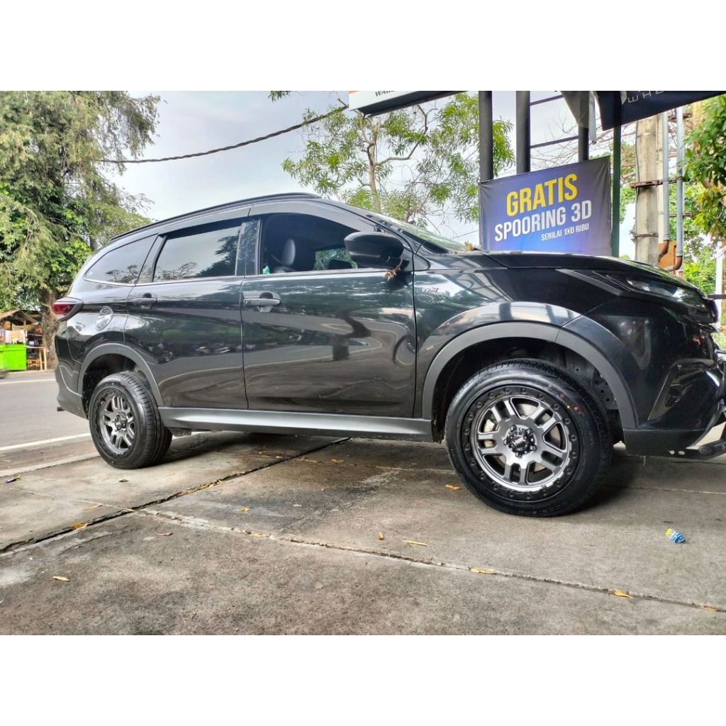 Jual Velg semi offroad r17 5x114 untuk Terios, Rush, hilux single dll ...