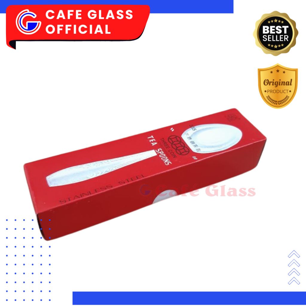 Sendok Teh 1 Lusin 335 - Tea Spoon Stainless - Sendok Teh Stainless