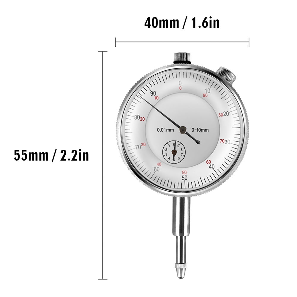 Jual Metal Round Dial Indicator and Mini Flexible Magnetic Base Holder ...