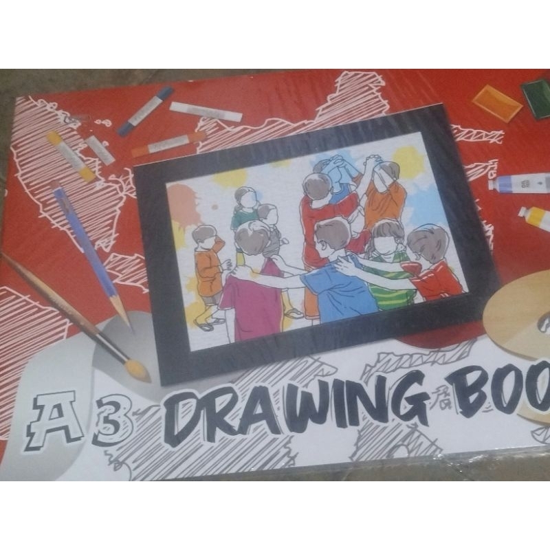 Jual BUKU GAMBAR A3 BESAR merk Kiky | Shopee Indonesia