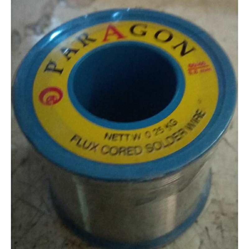 Jual timah Paragon besar 0,25 kg 60/40 0,8mm | Shopee Indonesia