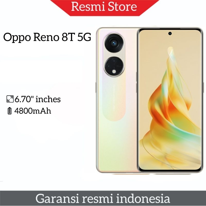 Jual OPPO RENO 8T 5G 8/256GB - 8/128GB & RENO 5 NEW BNIB | Shopee Indonesia