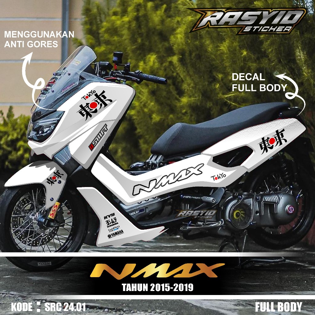 Jual Decal Sticker Full Body Yamaha Nmax Lama Old 2015 2016 2017 2018 ...