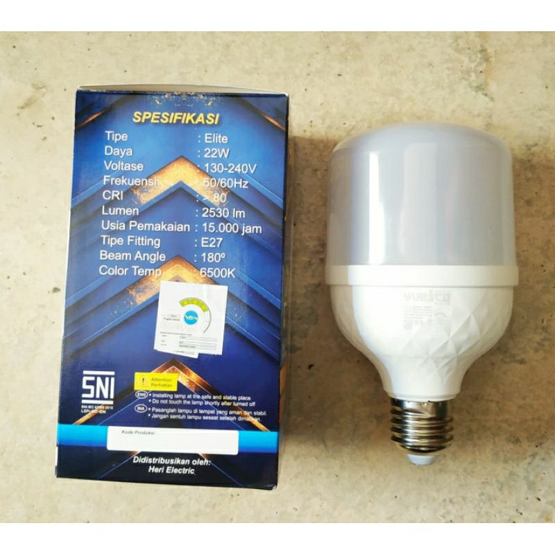 Jual Lampu led 22 watt YURICO Elite (premium quality) | Shopee Indonesia