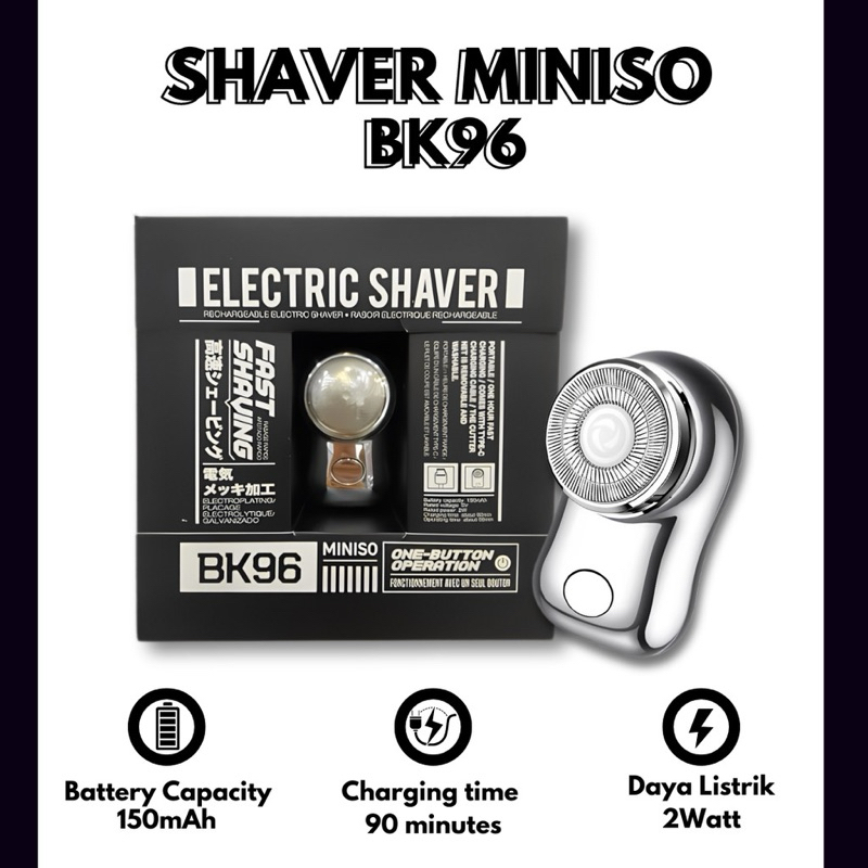Jual Miniso Portable Electric Shaver/Alat cukur listrik portable ...