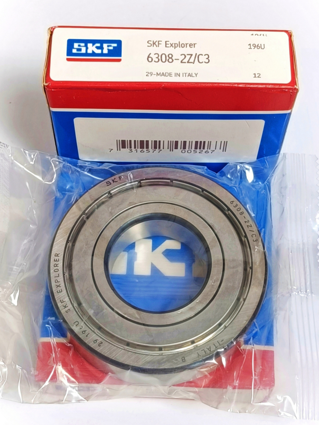 Jual Bearing 6308ZZ C3 SKF France 6308 ZZ | Shopee Indonesia