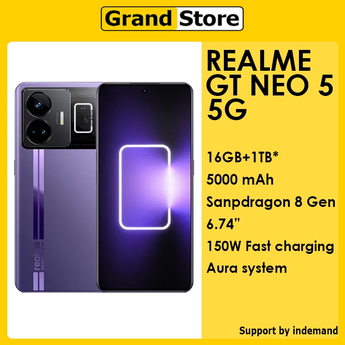 Jual Realme GT Neo 5G Global ROM Snapdragon Gen1 