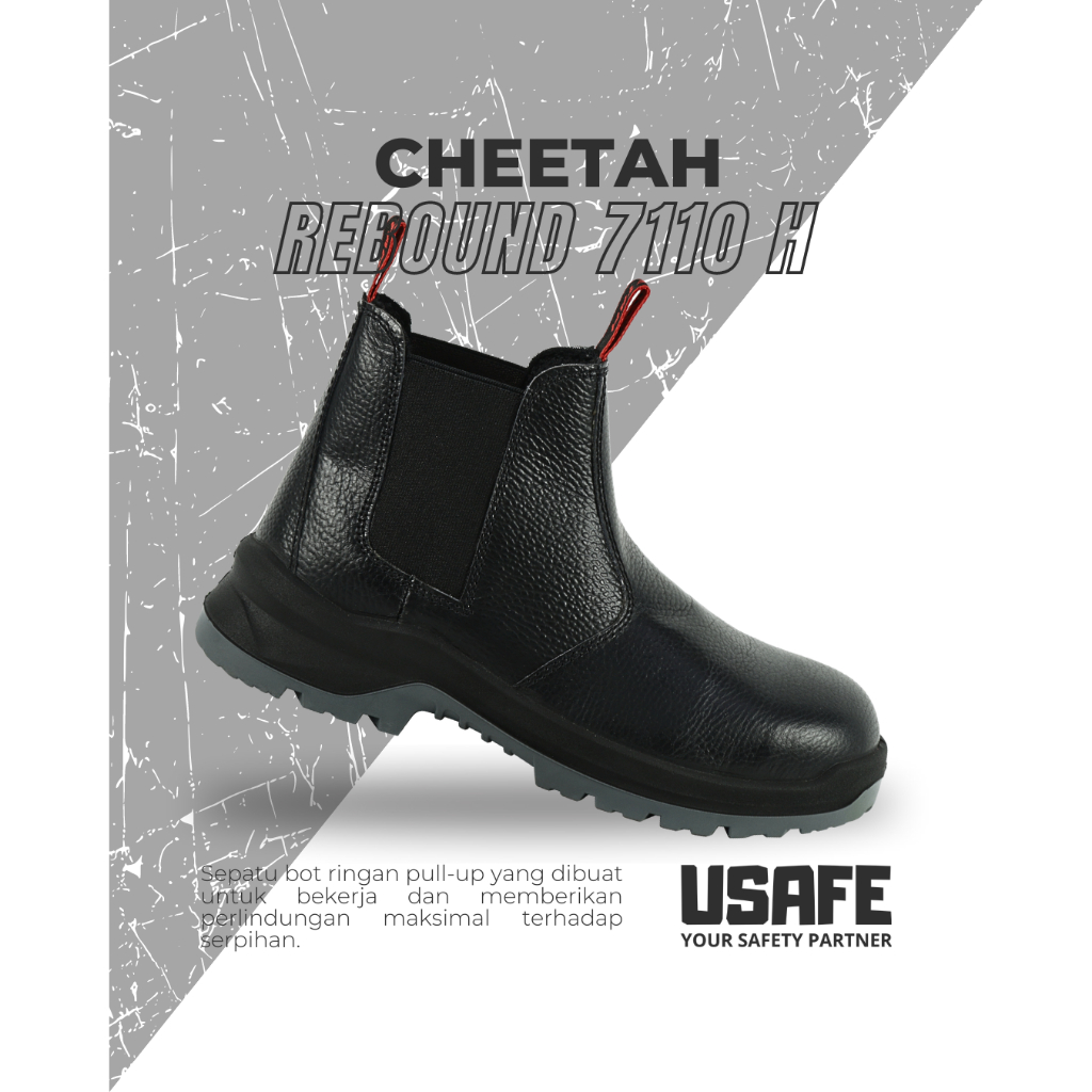 Jual ( GARANSI ) Sepatu Safety Cheetah 7110H 7110 H ORIGINAL | Shopee