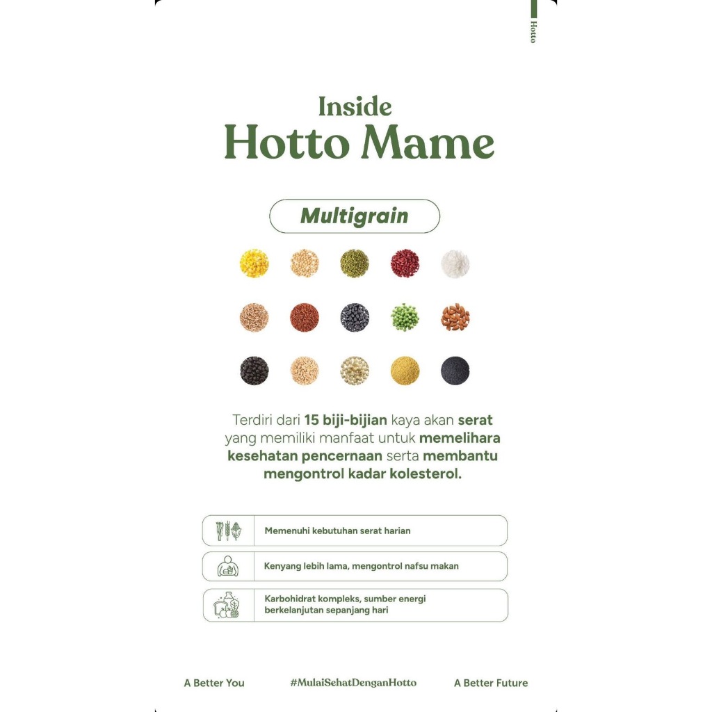 Jual 5 Sachet Hotto Mame Protein Multigrain With EDAMAME | Shopee Indonesia