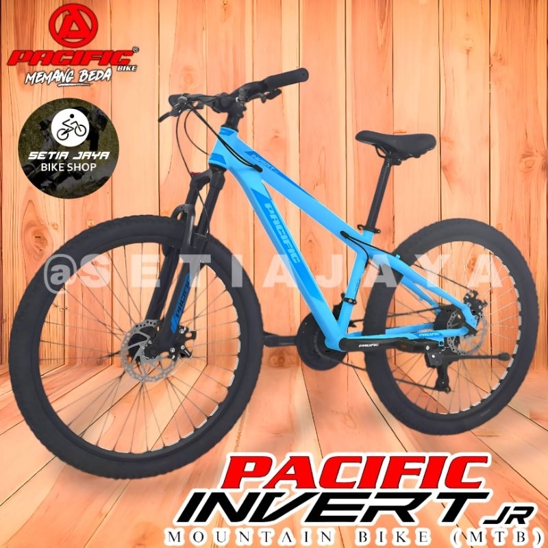 Jual Sepeda Gunung MTB 26 Inch PACIFIC INVERT JR Steel 3x7 Speed Rem ...