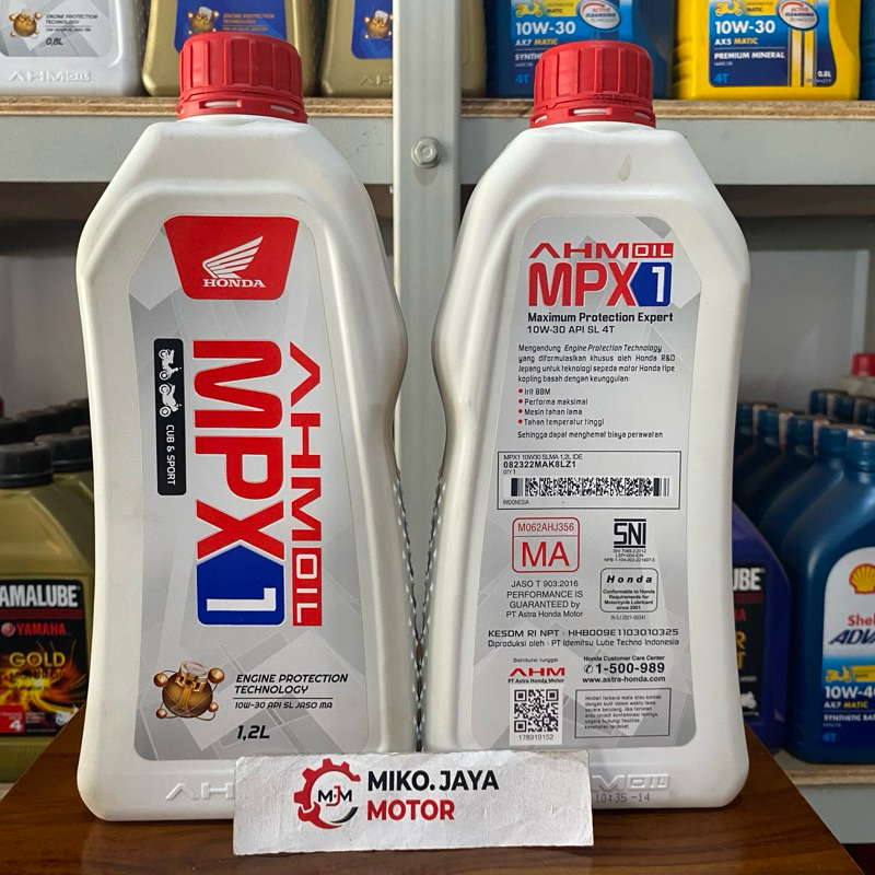 Jual OLI MPX 1 1,2 LITER SAE 10W-30 ORIGINAL | Shopee Indonesia