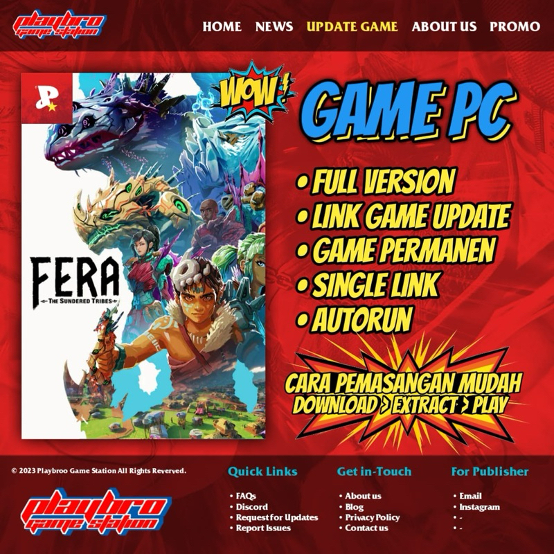 Jual Fera the Sundered Tribes - Game PC/Laptop (Download to Play Bro ...