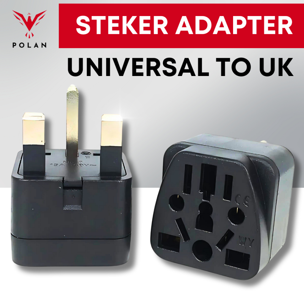 Jual OVER STEKER KONVERTER ADAPTER ALL IN ONE TO UK KAKI 3 TIPE G STOP ...