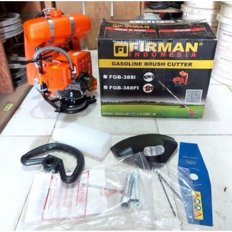 Jual Mesin Potong Rumput Firman FG388 FI 2 tak tangguh | Shopee Indonesia
