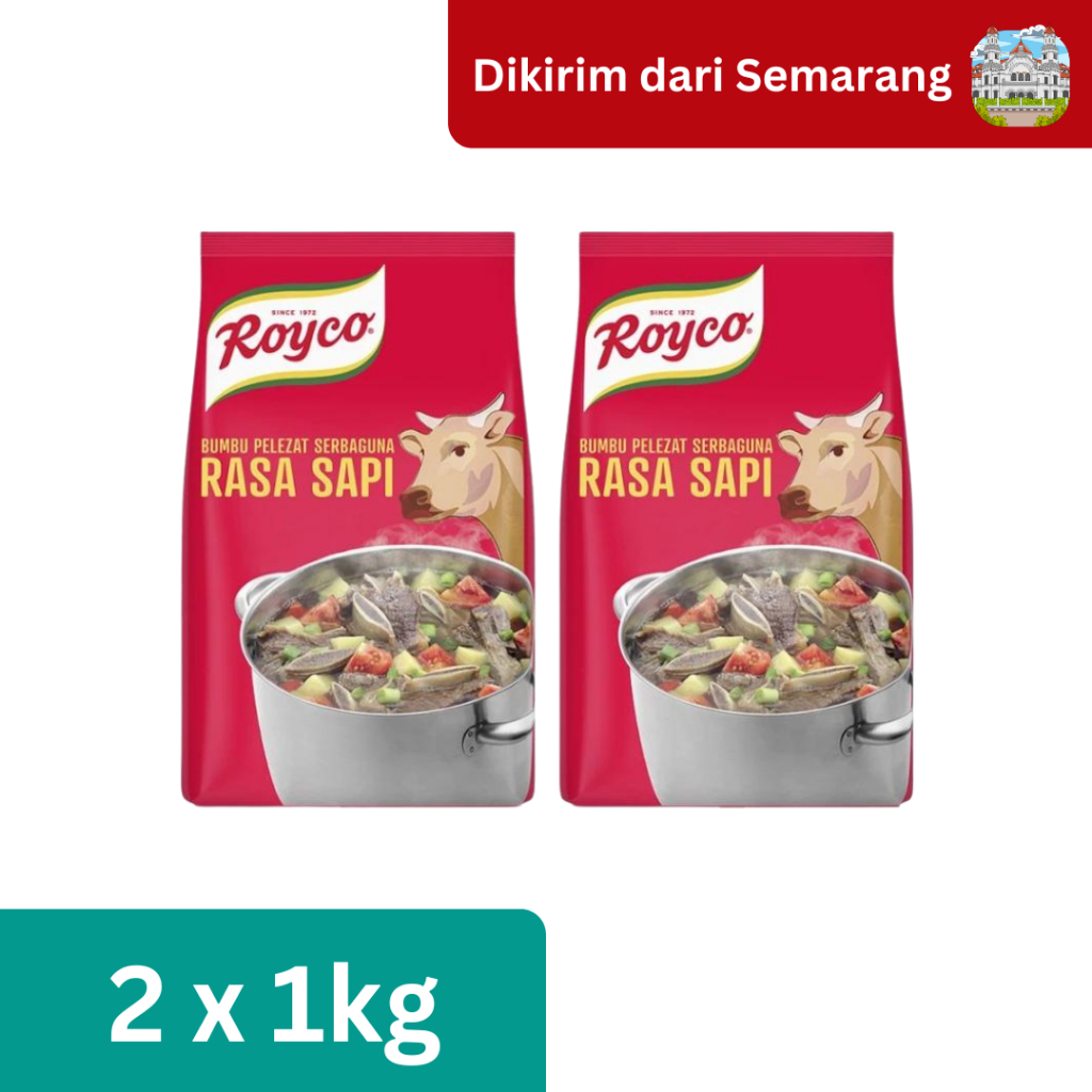 Jual Royco Bumbu Penyedap Rasa Sapi Pouch 1Kg Twinpack [Kirim dari ...