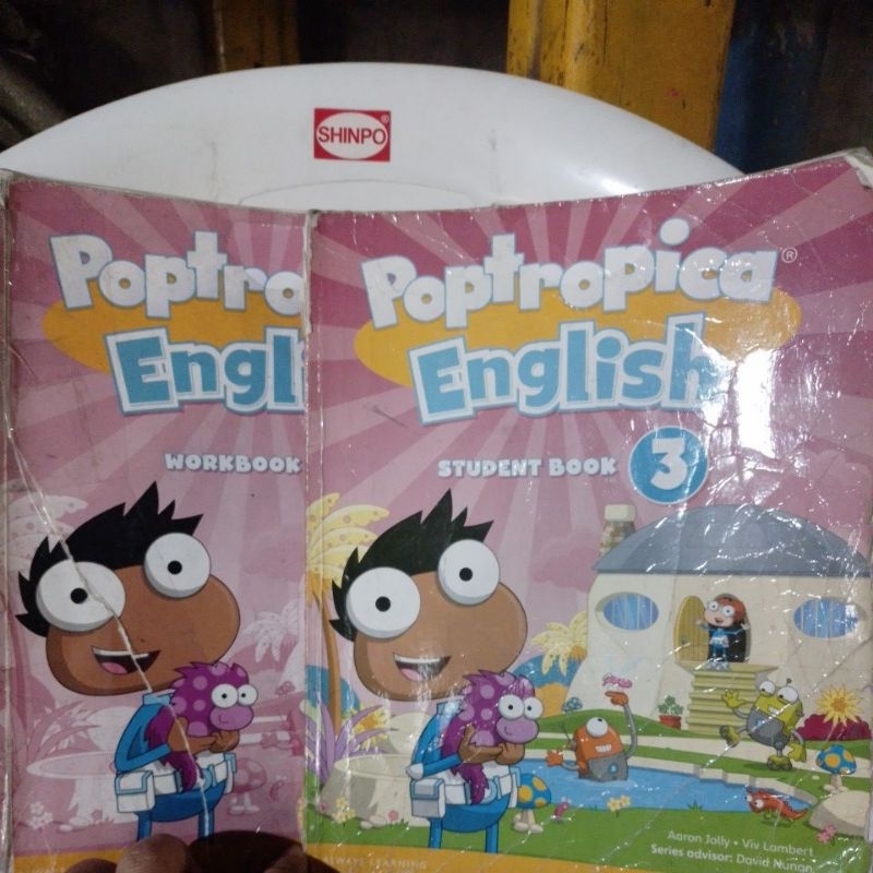 Jual BUKU POPTROPICA ENGLISH 3 STUDENT BOOK WORKBOOK | Shopee Indonesia