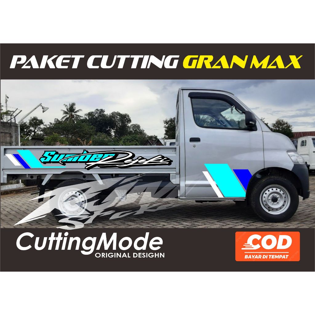 Jual STIKER MOBIL GRAND MAX STICKER MOBIL GRAND MAX PICK UP/ (full satu ...