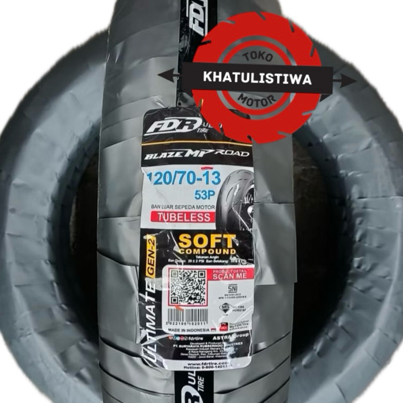 Jual PAKET BAN NMAX BAN N-MAX FDR BLAZE MP ROAD 120/70-13 DAN 140/70-13 ...
