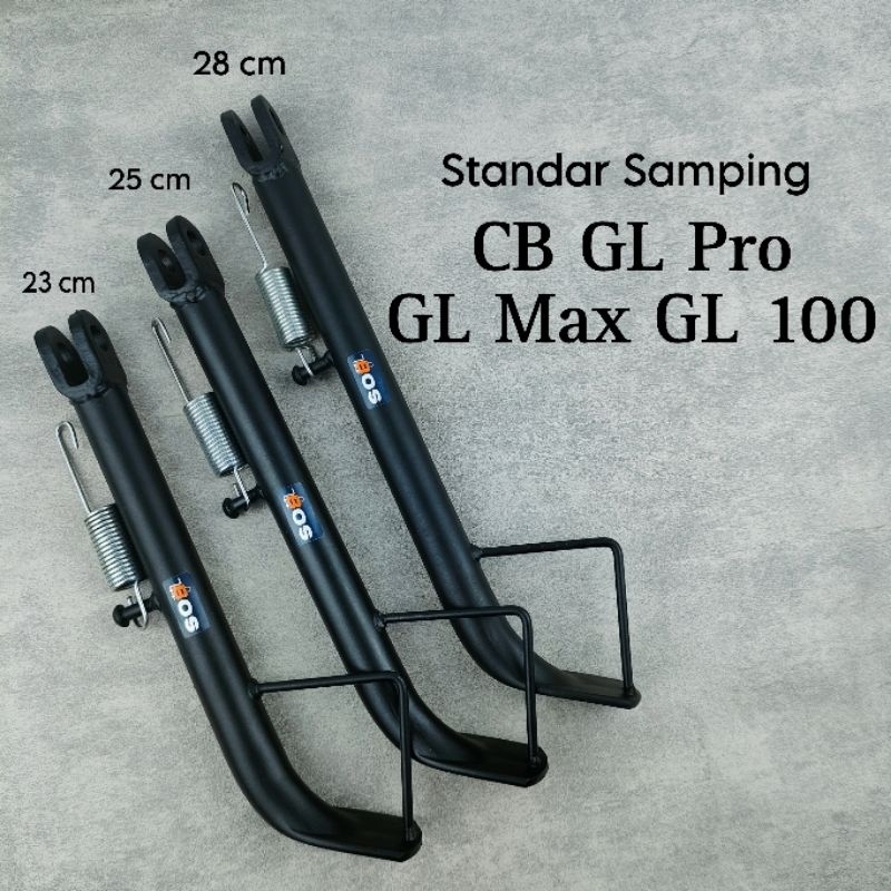 Jual Standar Samping Cb Gl Pro Max 100 Panjang 23cm 25cm 28cm Universal ...