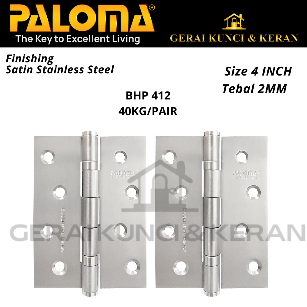 Jual PALOMA BHP 411 412 413 414 Engsel Pintu Jendela Hinge Kupu Butt ...