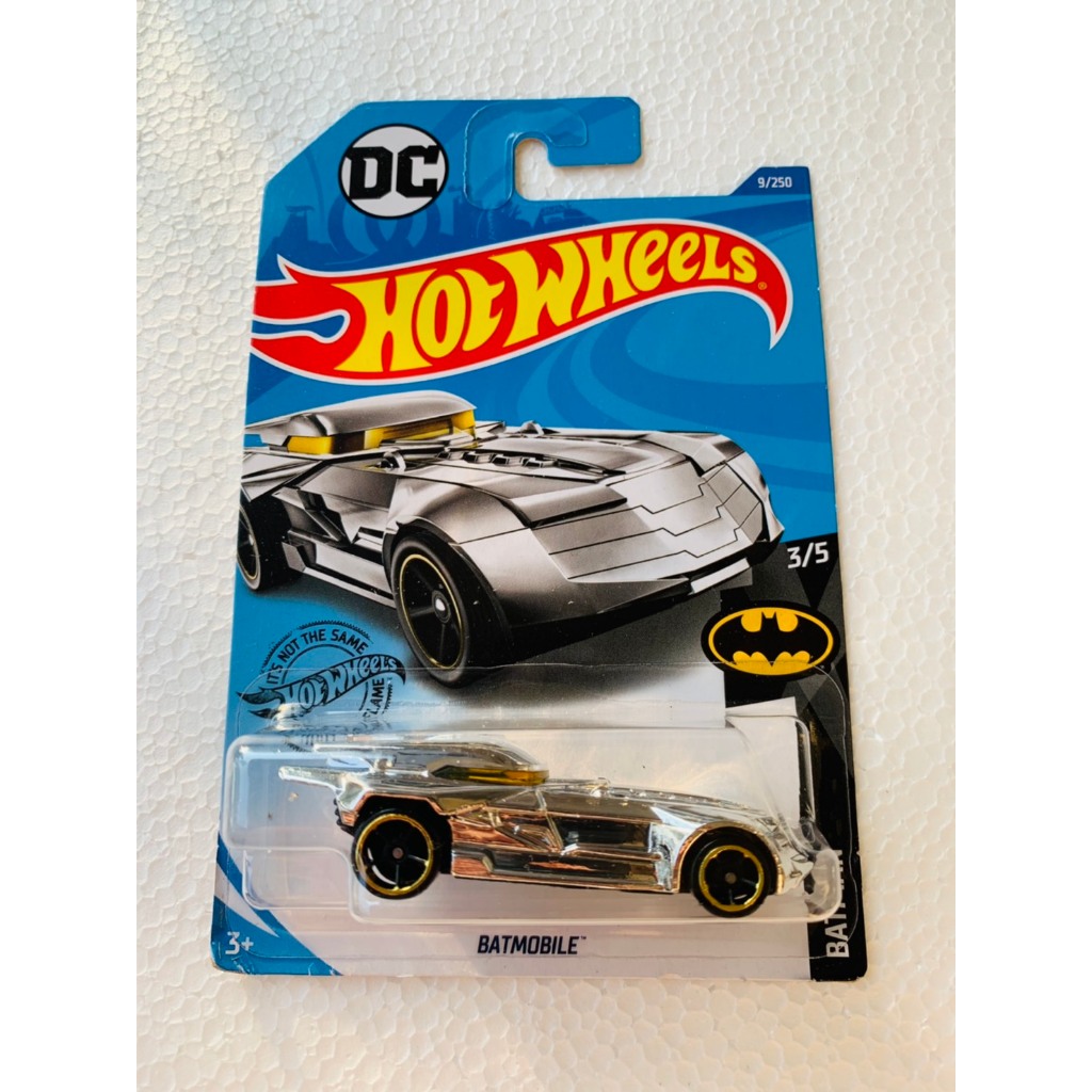 Jual Hot Wheels DC Batman Batmobile Silver Chrome | Shopee Indonesia