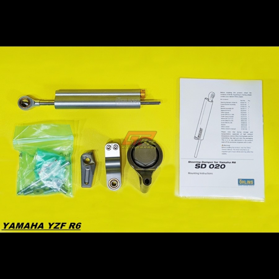 Jual Steering Damper Steeringdamper Stabilizer Ohlins SD020 Yamaha R6
