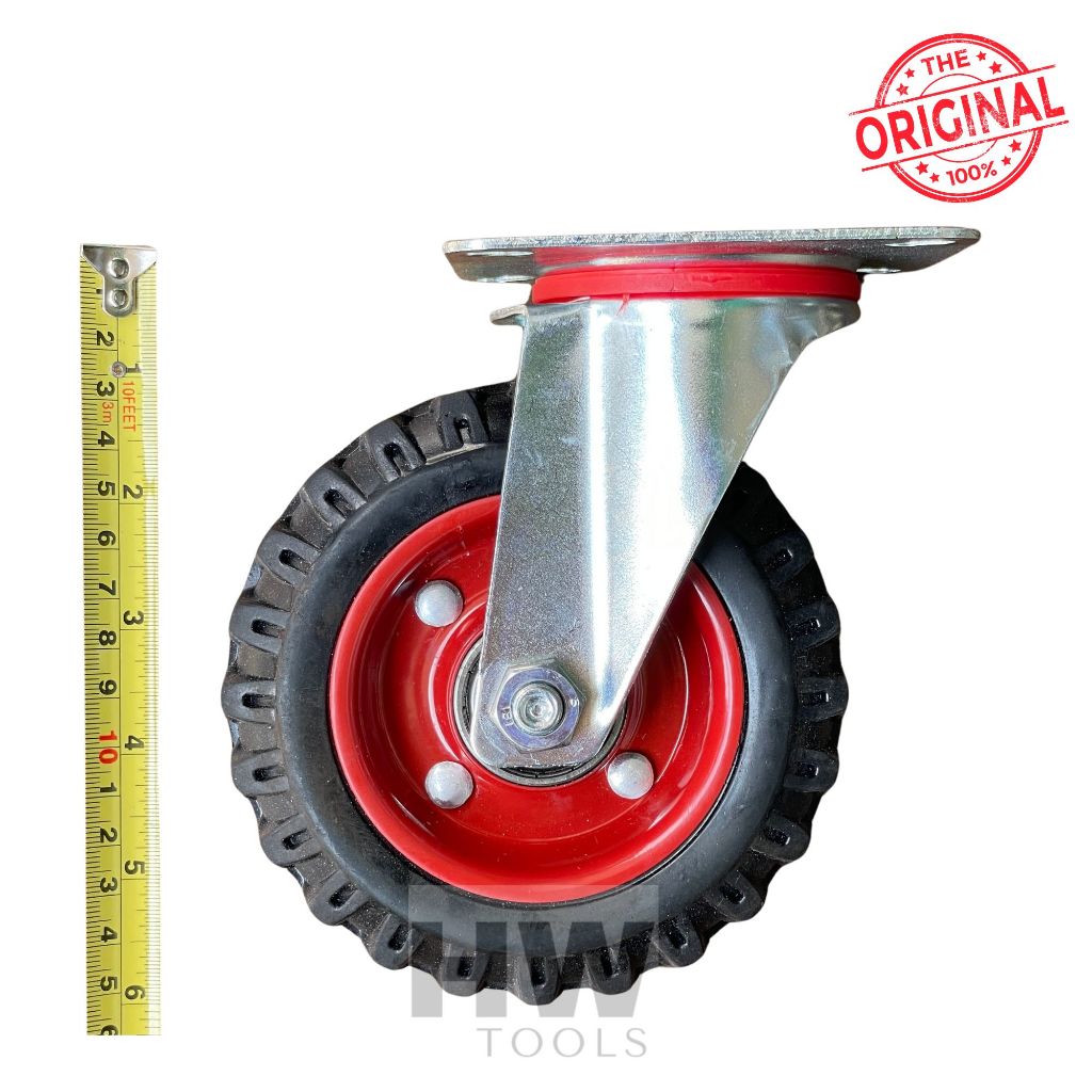 Jual Roda Karet Kembang 5 Inch Hidup Roda Gerobak Etalase Troli Steling ...