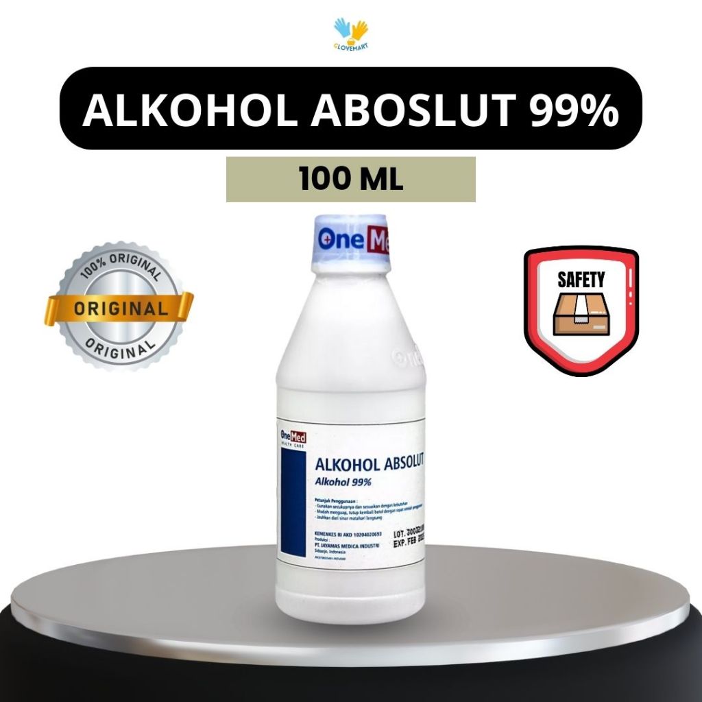 Jual Alkohol Absolut 99% /Alcohol Absolute 99% / Alkohol Murni / Cairan ...