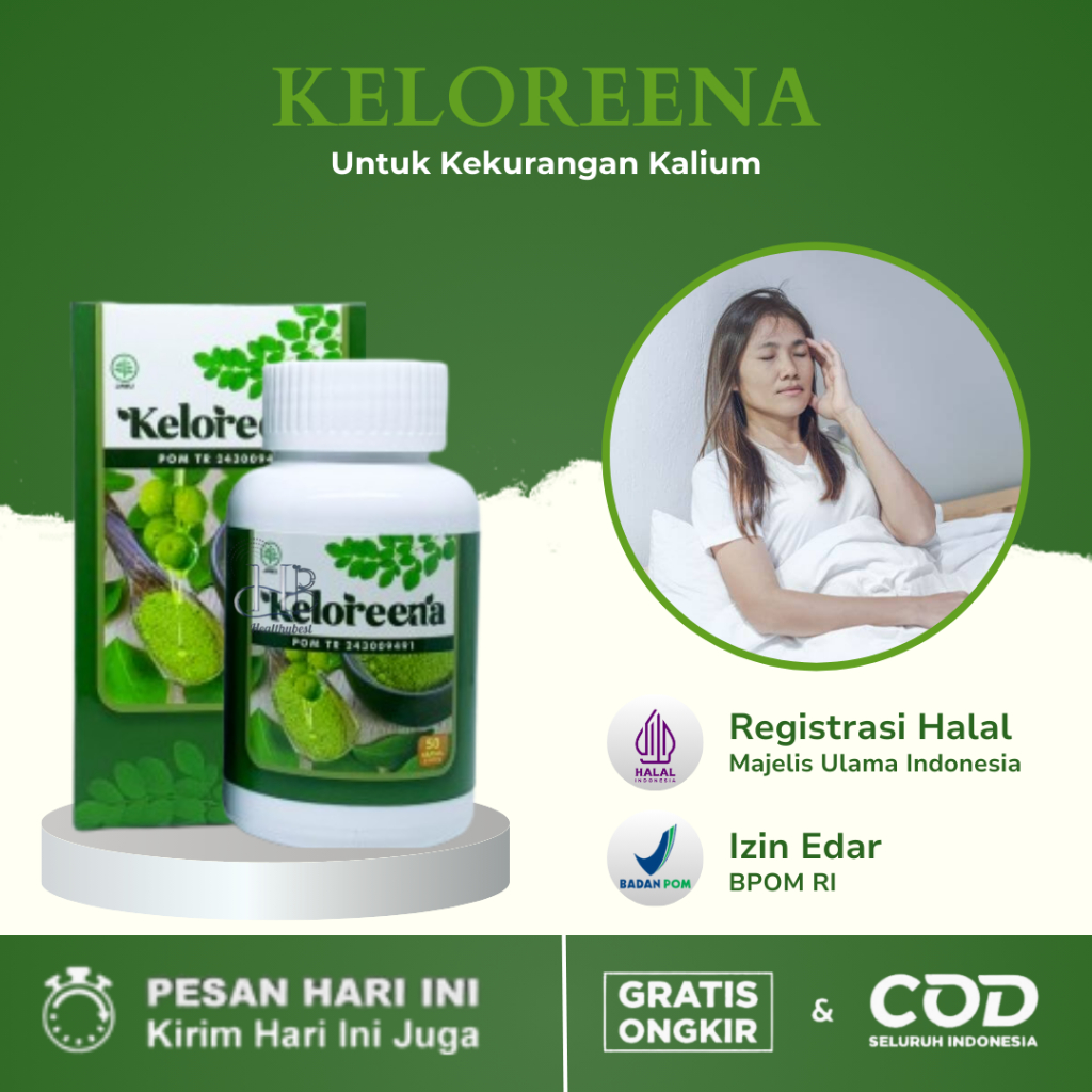 Jual TERLARIS !!! Obat Kekurangan Kalium, Hipokalemia, Kalium Rendah ...